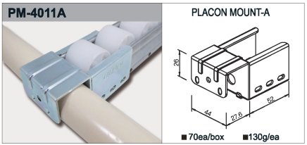 Roller track holder type PM-4011A - 1