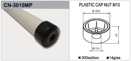 External threaded plug CN-3010MP - 1
