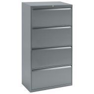Bisley Essentials file cabinets 1300 x 800/1000 x 470 mm - 4