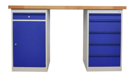 Workshop table with base container CE20_51P - 2