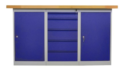 Workshop table with base container CE15_D5D - 1