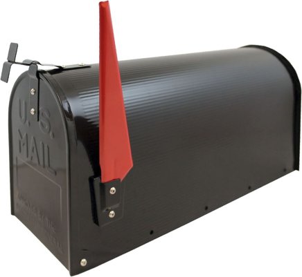 Mailbox US Alu-Mailbox black - 1