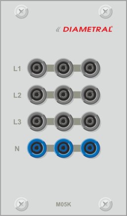 Module of safety 3f terminals - 1