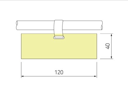 Hanging label pocket NP-0120 - 2