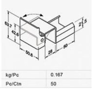 Folding coupler to track PM-4010SK - 2