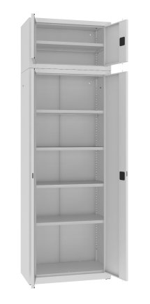 Metal filing cabinet SBM 202 M with extension SBM 402 M - 2