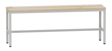 Changing room bench A6270 - width 1200 mm - 2