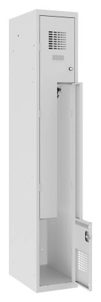 Sul 31 W metal wardrobe, width 300 mm - 1