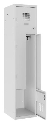 Sul 41 W metal wardrobe, width 400 mm - 3