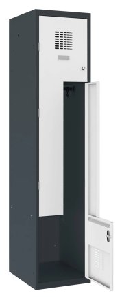 Sul 41 W metal wardrobe, width 400 mm - 1