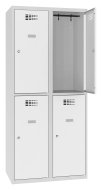 Sus 422 W metal wardrobe, width 800 mm - 2