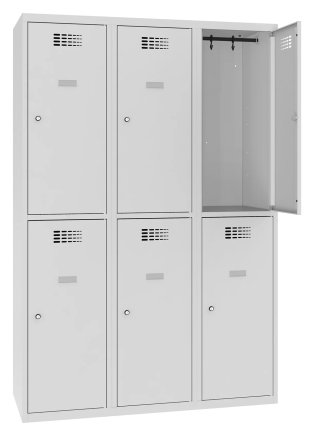 Sus 432 W metal wardrobe, width 1200 mm - 2