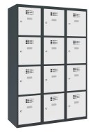 Sus 434 W metal wardrobe, width 1200 mm - 1
