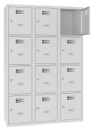 Sus 434 W metal wardrobe, width 1200 mm - 3
