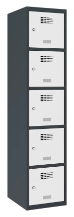 Sus 415 W metal wardrobe, width 400 mm - 1