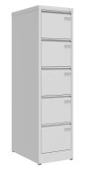 Five-drawer filing cabinet Szk 301/5 for A4 format - 1