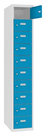 Personal lockers with 10 compartments MSus 3110 hl. 500 mm - 1