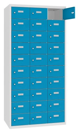 Personal lockers with 30 compartments MSus 3310 hl. 500 mm - 1