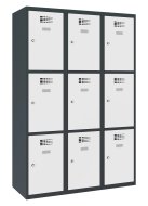 Metal wardrobe Sus 433 W width 1200 mm - 1