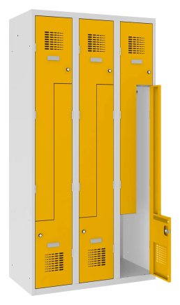 Sul 33 W metal wardrobe, width 900 mm - 3