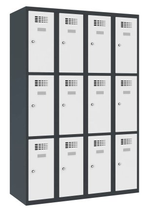 Divided wardrobe Sus 343 W width 1200 mm - 1