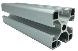 Aluminum profile 40 x 40, KA-4040  1 m + cut to size
