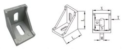 Angle 90°, 35 x 28 mm KBA-30