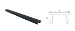 Plastic cover for slot 8 mm KGN2-8