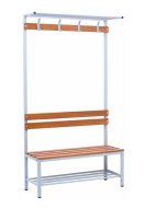 Changing room bench SBU/TBG.200 - width 2000 mm