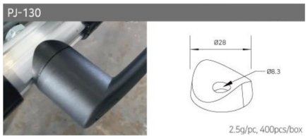 Plastic coupling PJ-130 - 1