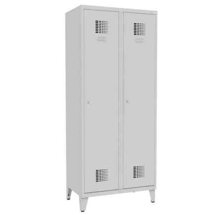 Metal wardrobe on legs Sum 421 W width 800 mm - 1