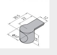 Clamp for connecting profiles KCR1-40 - 2