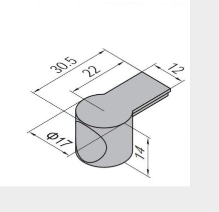 Clamp for connecting profiles KCR1-40 - 2