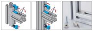 Clamp for connecting profiles KCR1-40 - 3