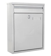 Mailbox Como silver - 1