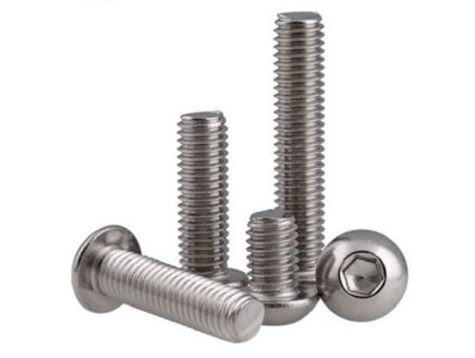 Half round head screw KDB-6x16 - 1