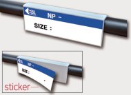 Adhesive label holder PN-3515 - 1