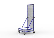 Cleaning cart for compliance with 5S - 3