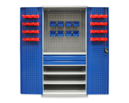 Workshop cabinet with drawers and plastic boxes JF-TC02_var_3 - 1