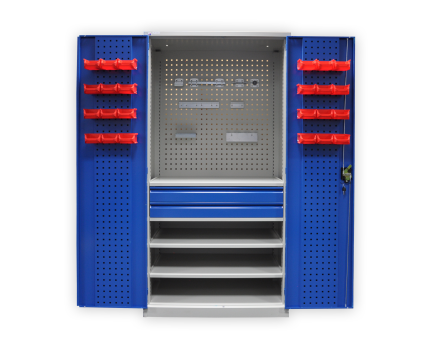 Workshop cabinet with drawers and plastic boxes JF-TC02_var_5 - 1