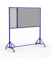Double-sided magnetic board with perforated panel 24042531 - 3