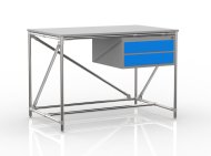 Workshop table with container with two drawers 24040531 (3 models) - 4