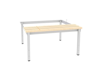 Bench economy with legs and rectification P423 W wood - 1