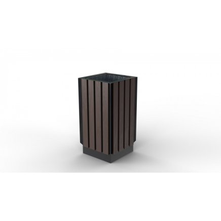 Outdoor trash can Recyclate I. maintenance-free - 1