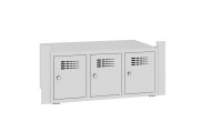 Shoe rack SNB 333 W for economy benches - 1