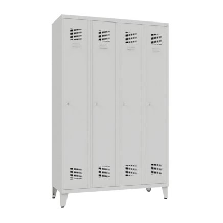 Sum 341 W metal wardrobe on legs, width 1200 mm - 1