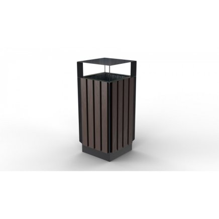 Outdoor trash can Recyclate II. maintenance-free - 1