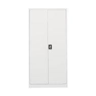 Sheet metal shelf cabinet with inserted door C01 white - 2