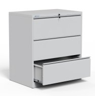 HDK three-drawer filing cabinet for A4 format - 1