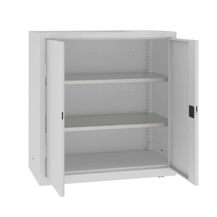 Workshop cabinet MSW212/5-09s with plastic boxes - 1